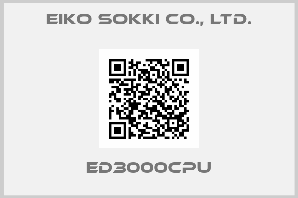 Eiko Sokki Co., Ltd.-ED3000CPU