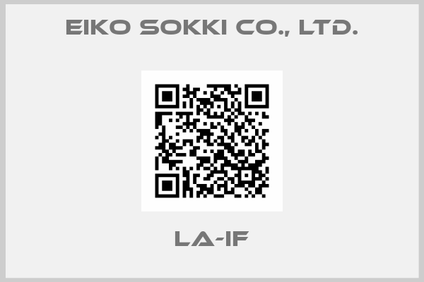 Eiko Sokki Co., Ltd.-LA-IF