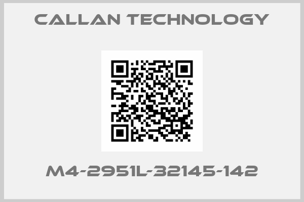 Callan Technology-M4-2951L-32145-142