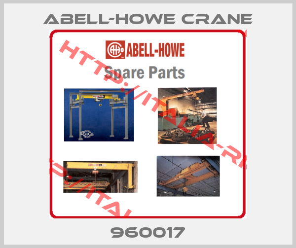 ABELL-HOWE CRANE-960017