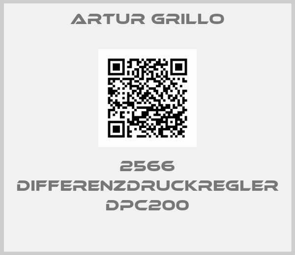 Artur Grillo-2566 Differenzdruckregler DPC200