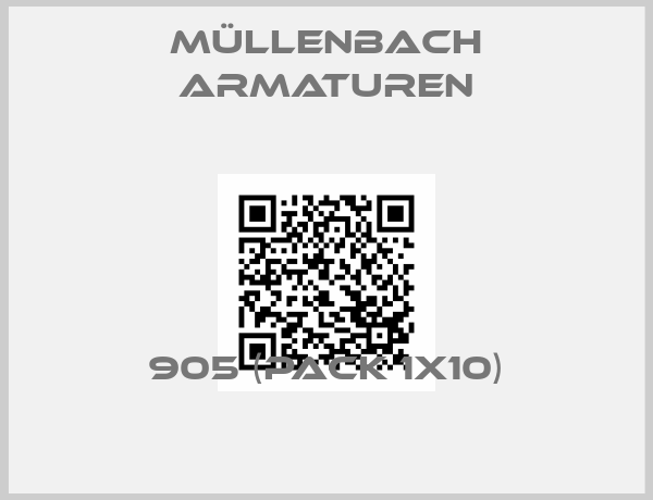 Müllenbach Armaturen-905 (pack 1x10)