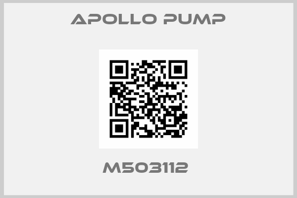 Apollo pump-M503112 