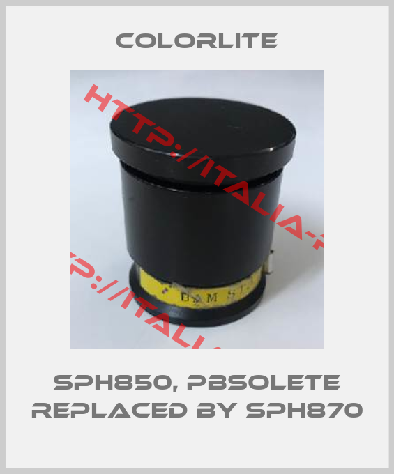 Colorlite-SPH850, pbsolete replaced by sph870