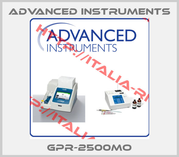 ADVANCED INSTRUMENTS-GPR-2500MO
