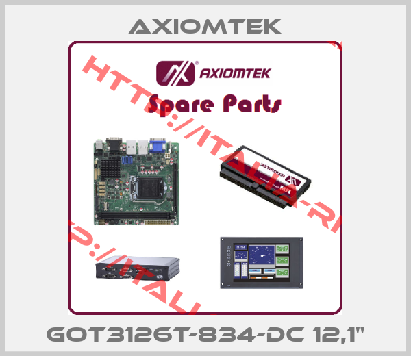 AXIOMTEK-GOT3126T-834-DC 12,1"