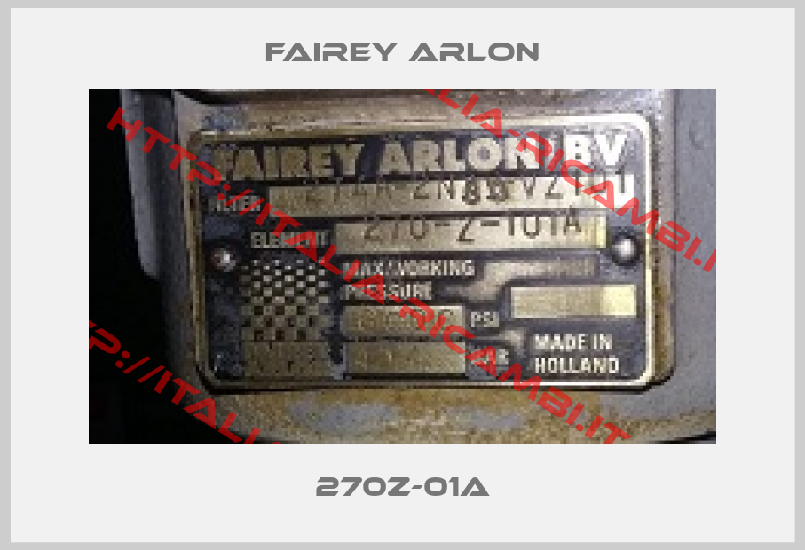 FAIREY ARLON-270Z-01A