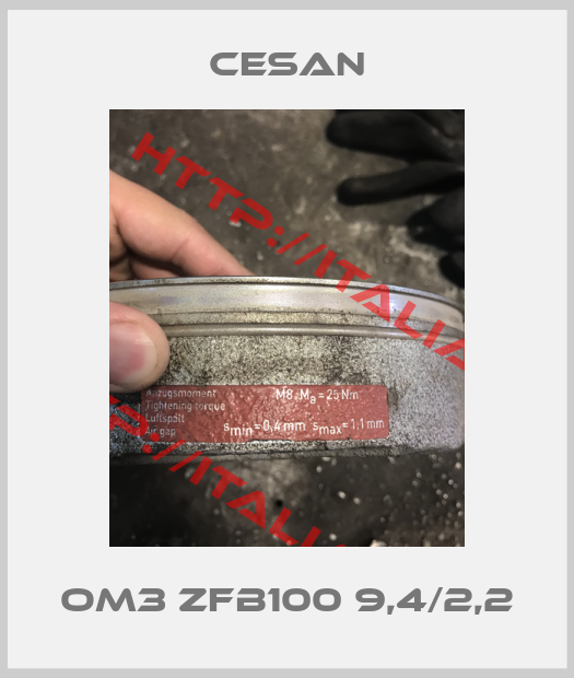 Cesan-om3 zfb100 9,4/2,2