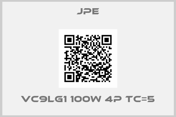 JPE-VC9LG1 100W 4P TC=5