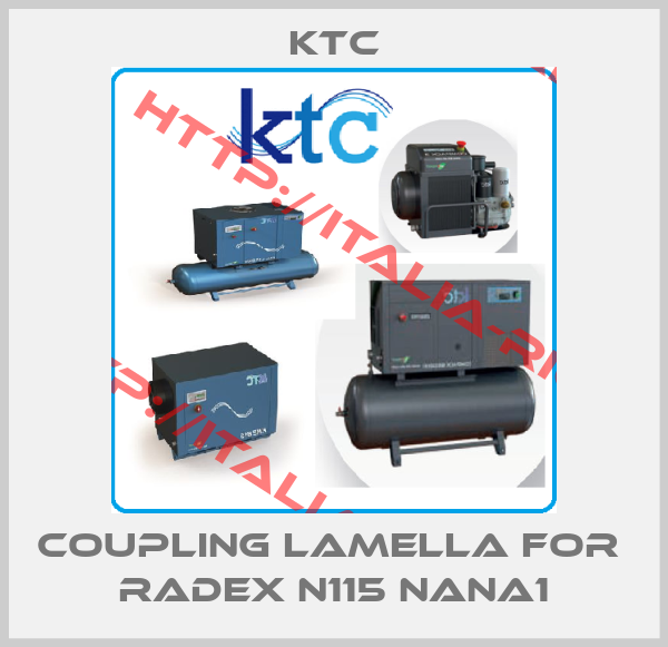 KTC-Coupling Lamella for  RADEX N115 NANA1
