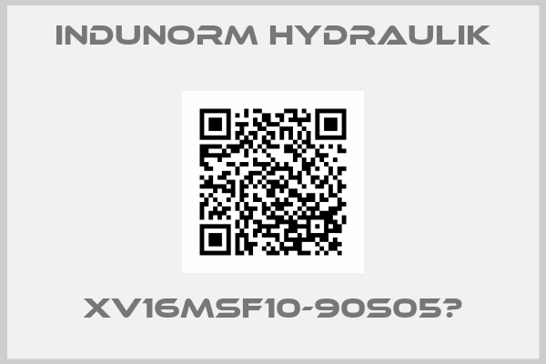 Indunorm Hydraulik-XV16MSF10-90S05　