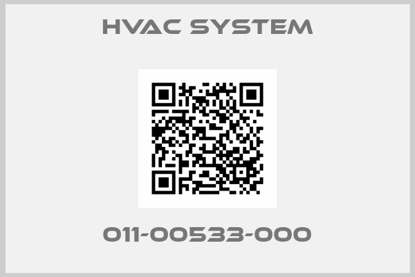 HVAC SYSTEM-011-00533-000