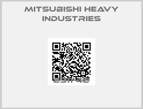 Mitsubishi Heavy Industries-2311-42