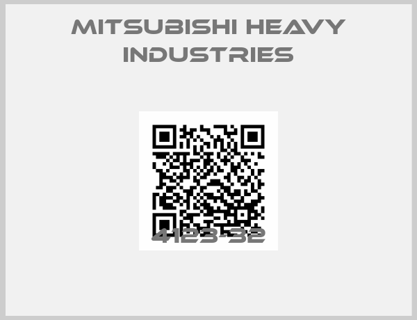 Mitsubishi Heavy Industries-4123-32