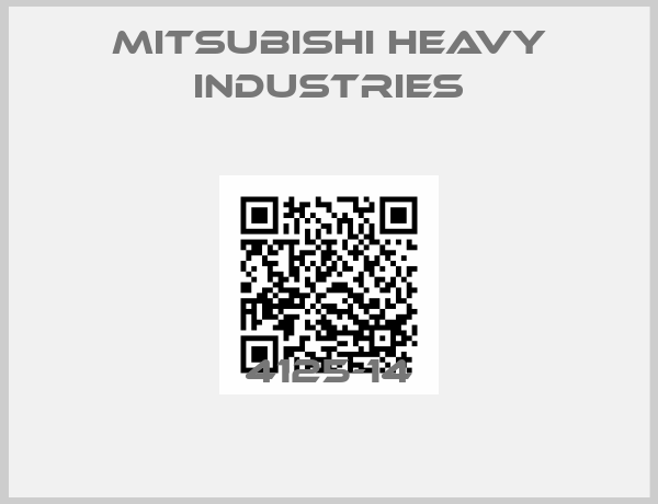 Mitsubishi Heavy Industries-4125-14