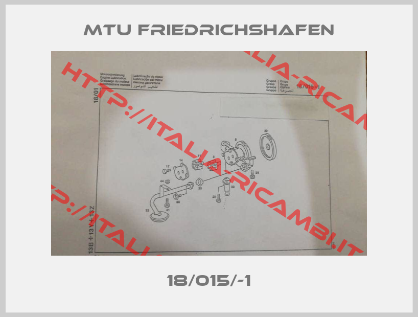 MTU FRIEDRICHSHAFEN-18/015/-1