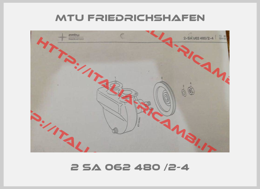 MTU FRIEDRICHSHAFEN-2 SA 062 480 /2-4