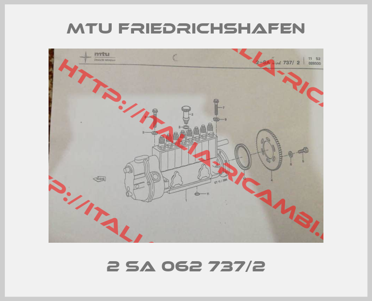 MTU FRIEDRICHSHAFEN-2 SA 062 737/2