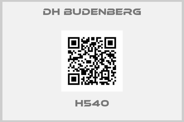 DH Budenberg-H540
