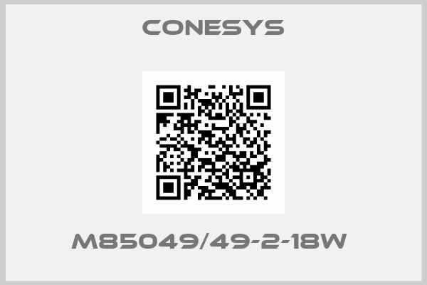 Conesys-M85049/49-2-18W 