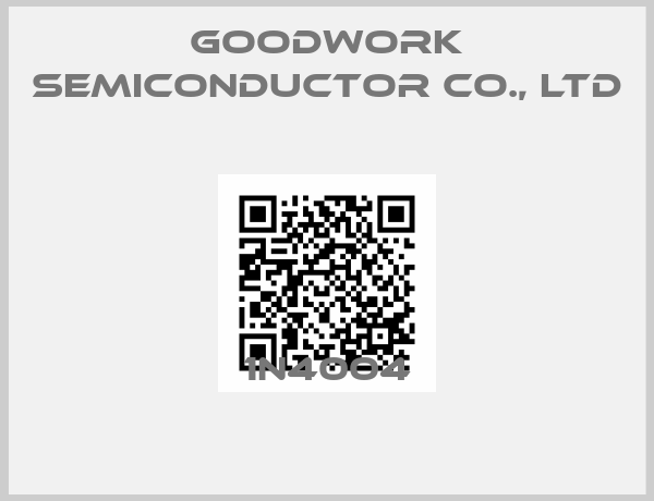 Goodwork Semiconductor Co., Ltd-1N4004