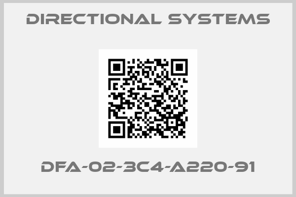 Directional Systems-DFA-02-3C4-A220-91