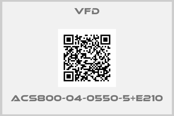 VFD-ACS800-04-0550-5+E210