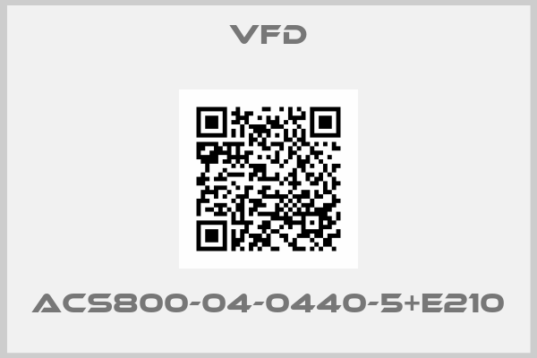 VFD-ACS800-04-0440-5+E210