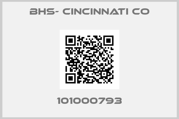 BHS- CINCINNATI CO-101000793