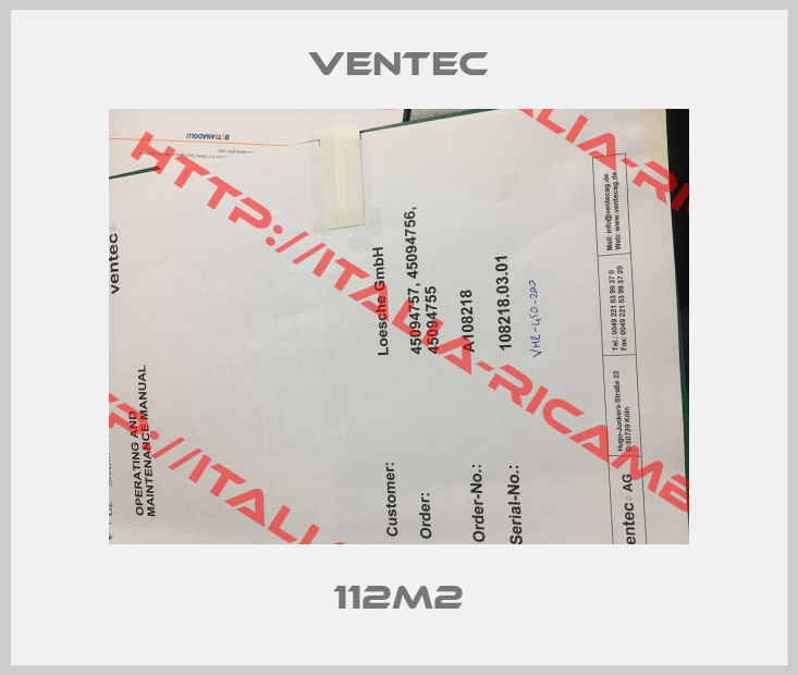 Ventec-112M2