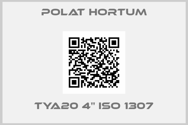 Polat Hortum-TYA20 4" ISO 1307