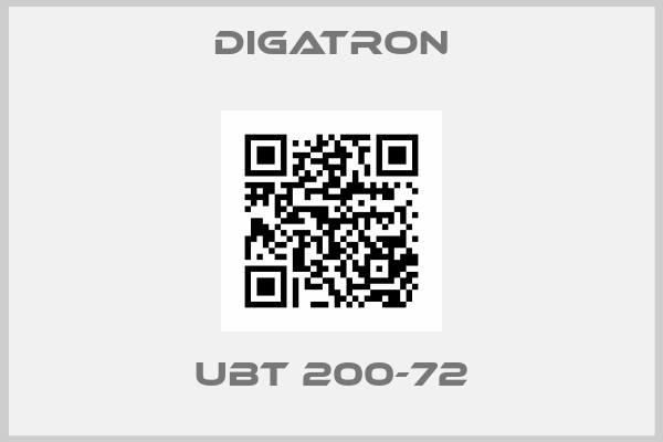 Digatron-UBT 200-72