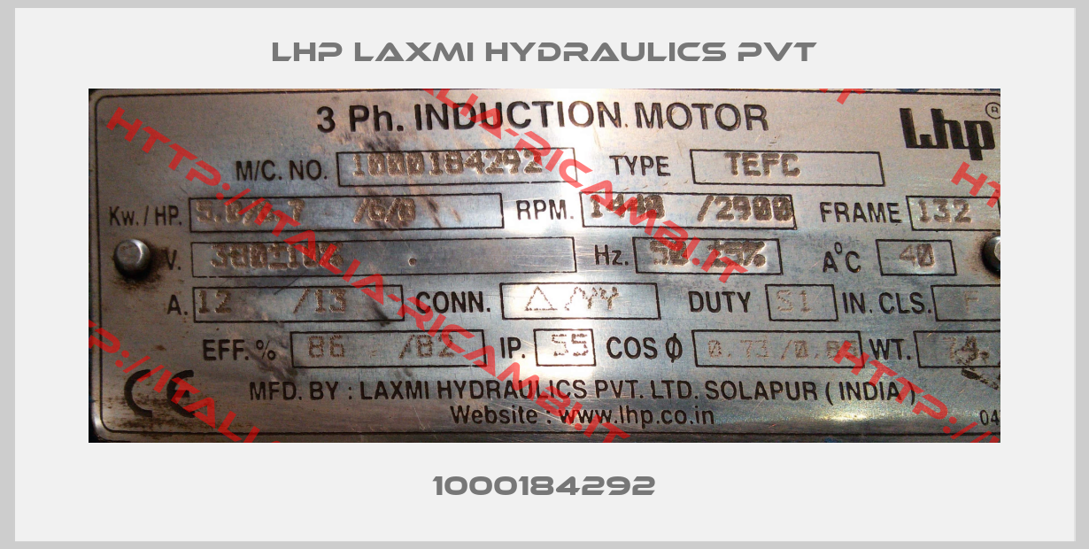 LHP Laxmi Hydraulics PVT-1000184292