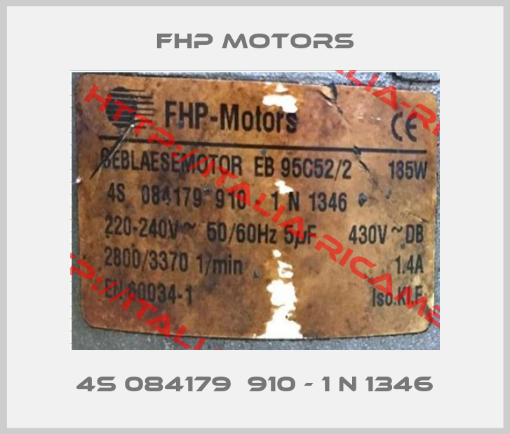 FHP Motors-4S 084179  910 - 1 N 1346
