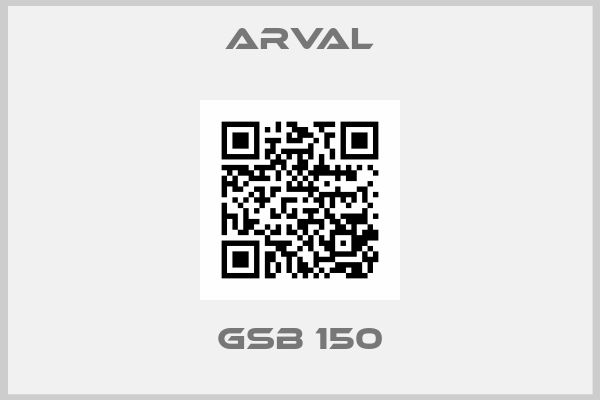 ARVAL-GSB 150