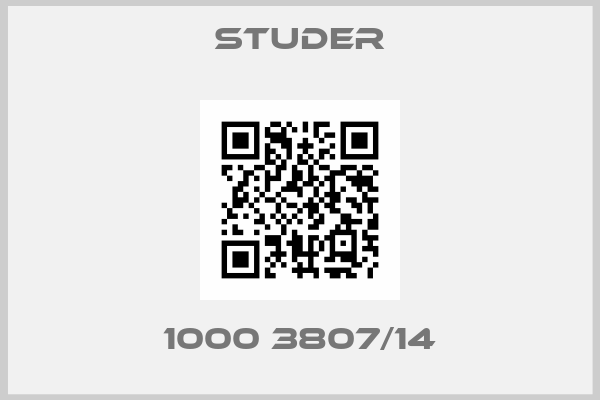 STUDER-1000 3807/14