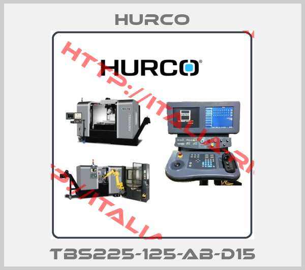 HURCO-TBS225-125-AB-D15