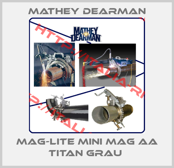 Mathey dearman-MAG-LITE MINI MAG AA TITAN GRAU 