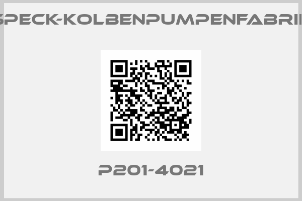 SPECK-KOLBENPUMPENFABRIK-P201-4021