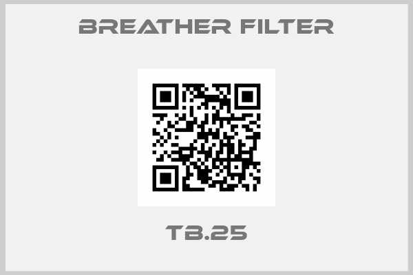 Breather Filter-TB.25