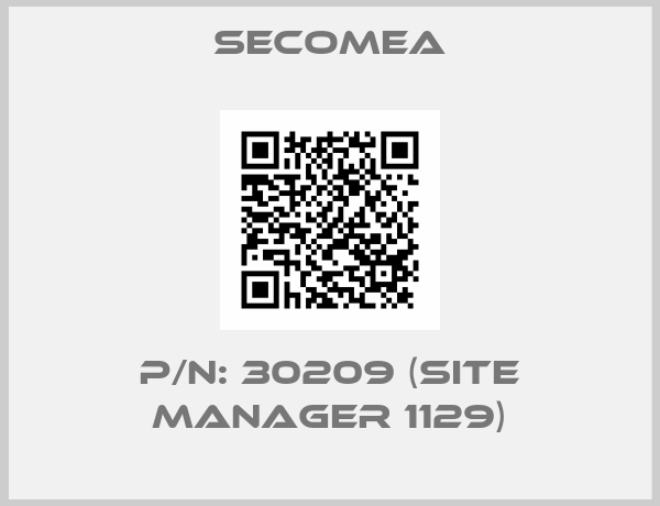 secomea-P/N: 30209 (Site Manager 1129)