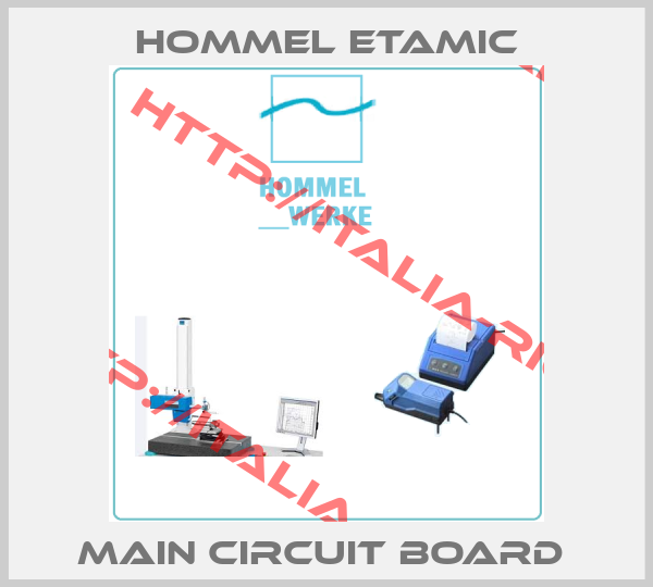 Hommel Etamic-MAIN CIRCUIT BOARD 