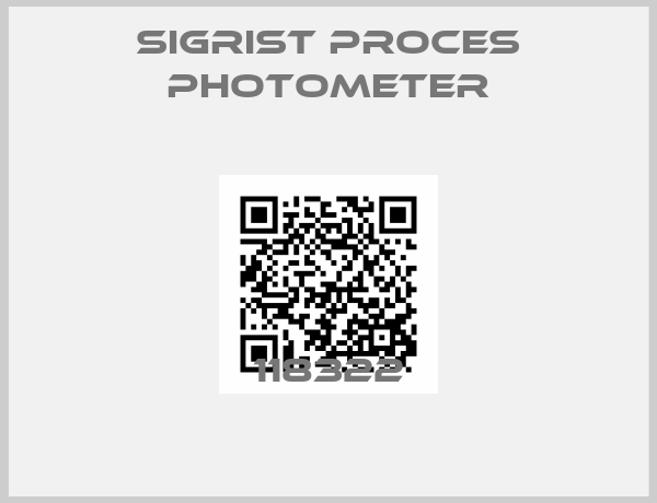 Sigrist Proces Photometer-118322