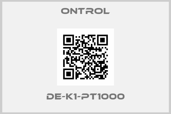 Ontrol-DE-K1-PT1000