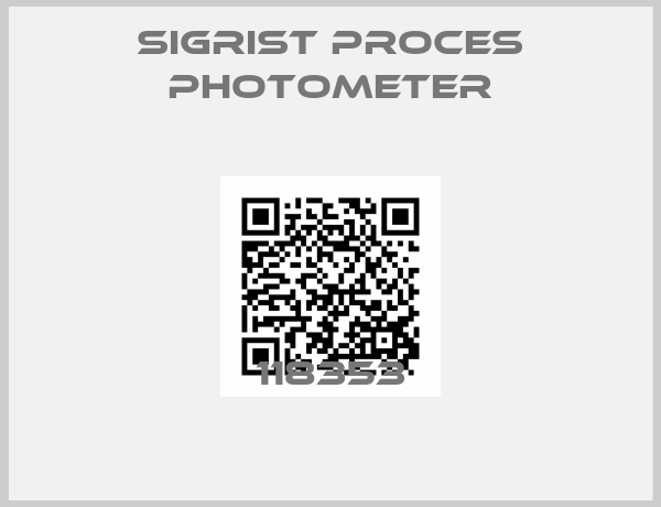 Sigrist Proces Photometer-118353