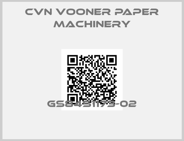 Cvn Vooner Paper Machinery-GS84s1173-02