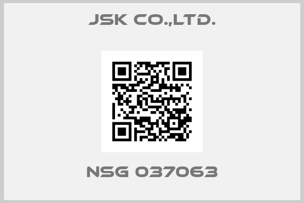 JSK Co.,Ltd.-NSG 037063