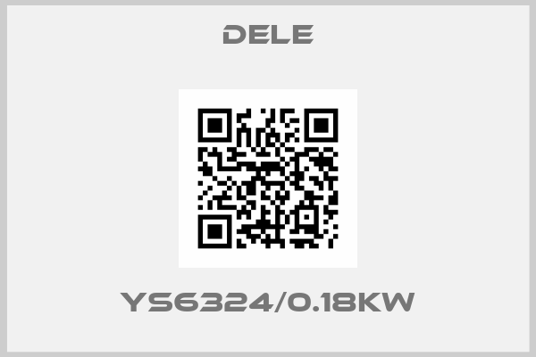 Dele-YS6324/0.18KW