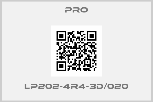 PRO-LP202-4R4-3D/020