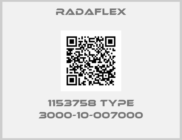 Radaflex-1153758 Type 3000-10-007000